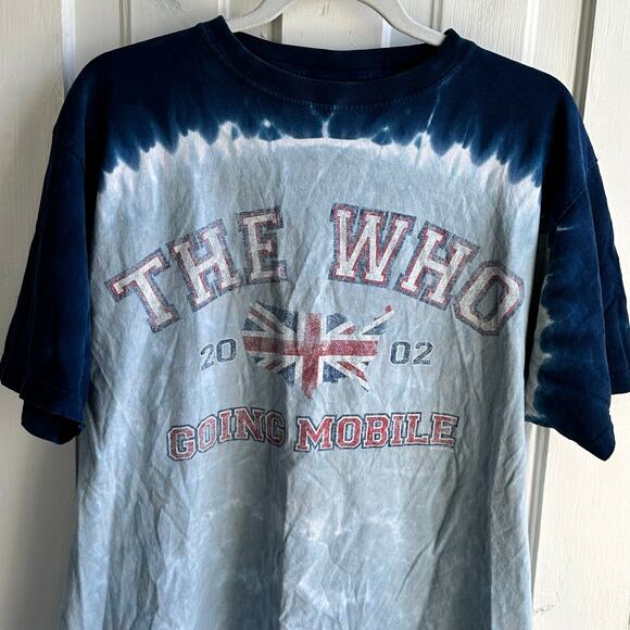Vintage Liquid Blue The Who Going Mobile Tee 2002 - Picture 3 of 7